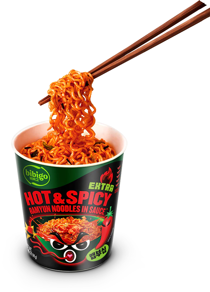 Extra Hot & Spicy Korean-Style Sauced Instant Ramyun Noodles - Image 4