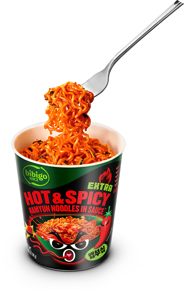 Extra Hot & Spicy Korean-Style Sauced Instant Ramyun Noodles - Image 5