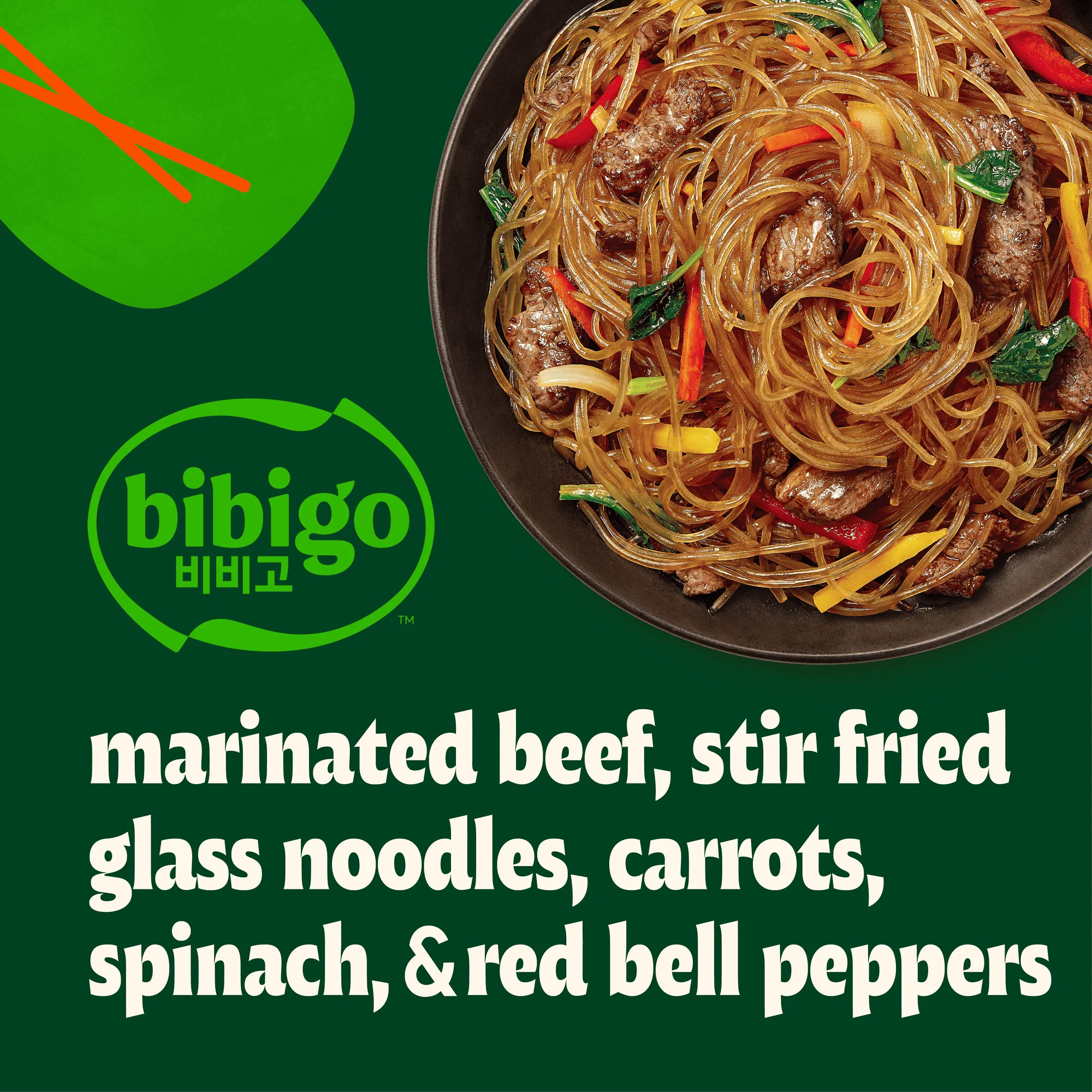 Beef & Vegetable Japchae Noodles - Image 4