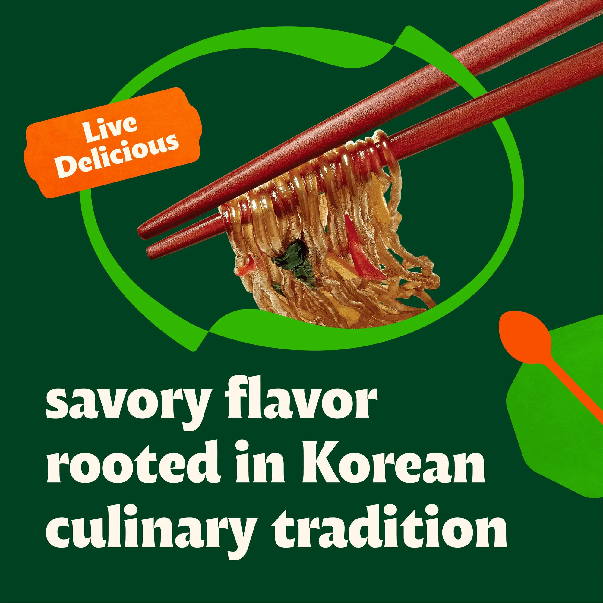 Beef & Vegetable Japchae Noodles - Image 5
