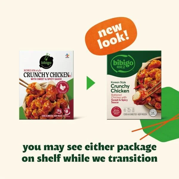 bibigo™ Korean Style Crunchy Chicken Sweet & Spicy Sauce (18 oz) - Image 3