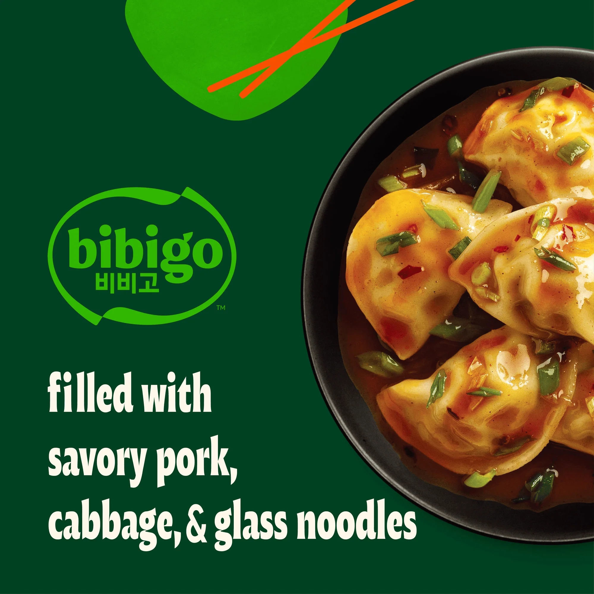 Vegetable & Pork Spicy Sauced Dumplings - Image 4