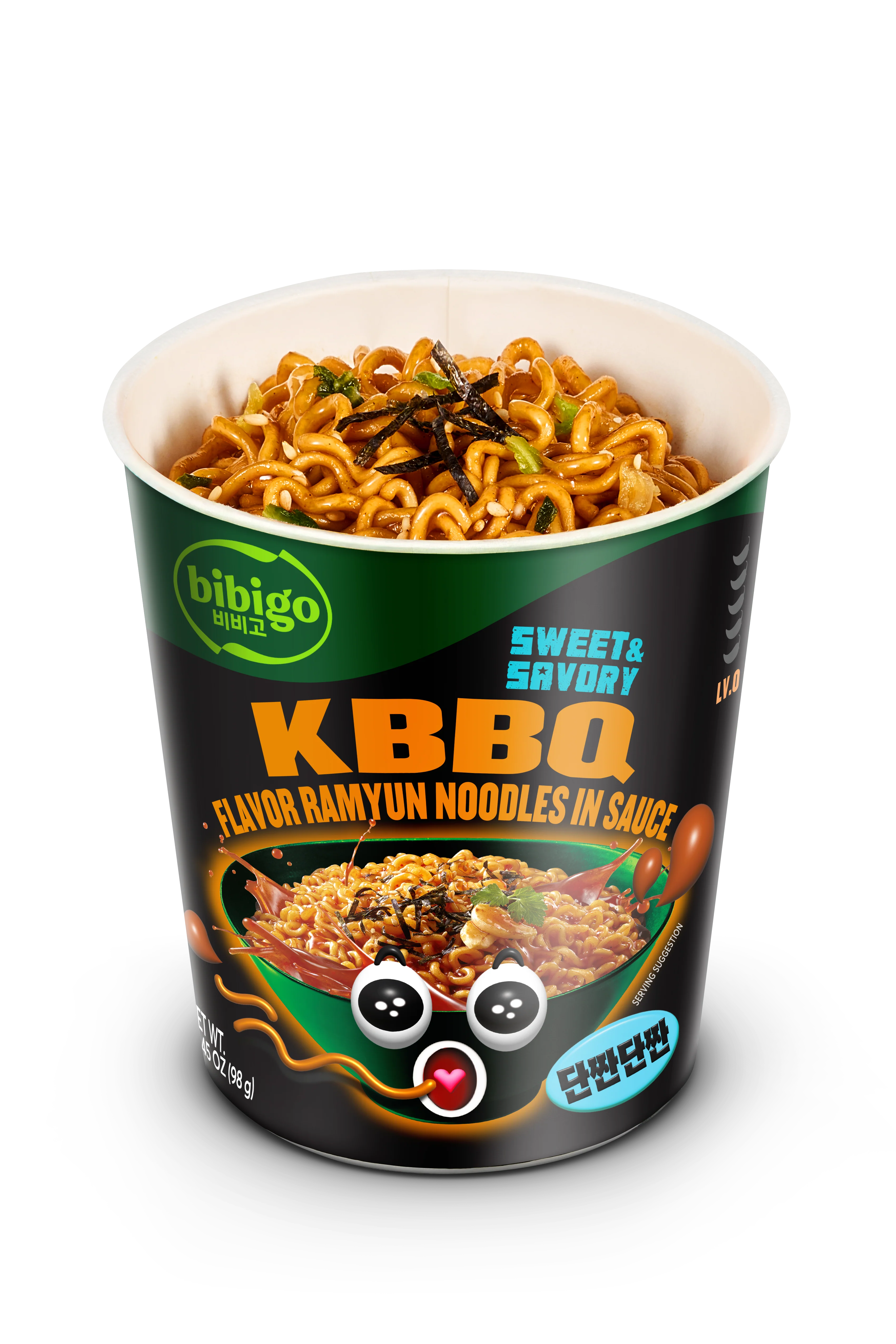 Sweet & Savory KBBQ Korean-Style Sauced Instant Ramyun Noodles - Image 3