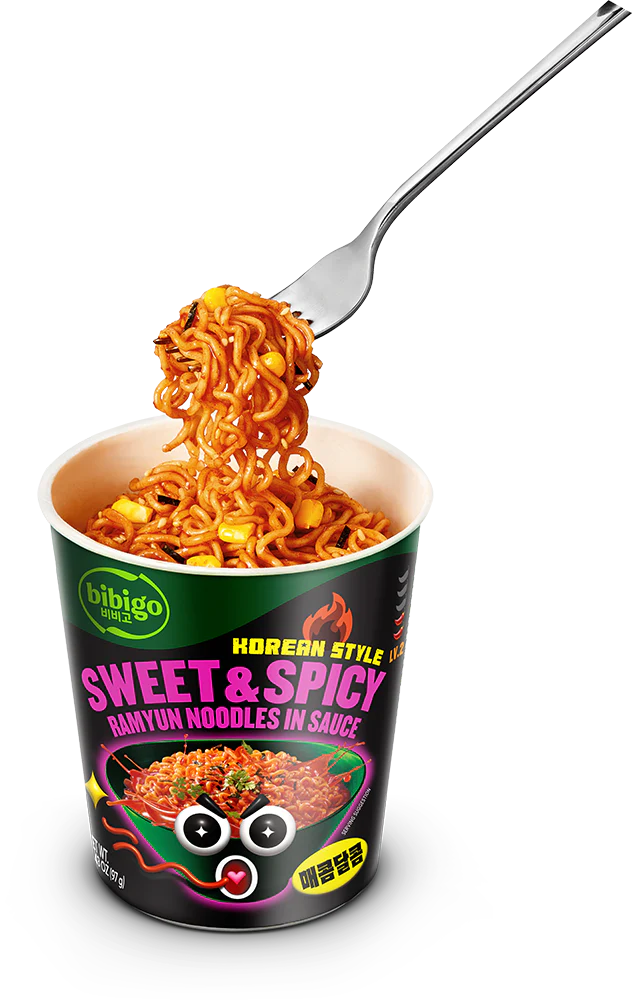 Sweet & Spicy Korean-Style Sauced Instant Ramyun Noodles - Image 5